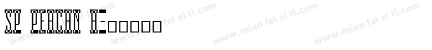 SP PeaCan A字体转换